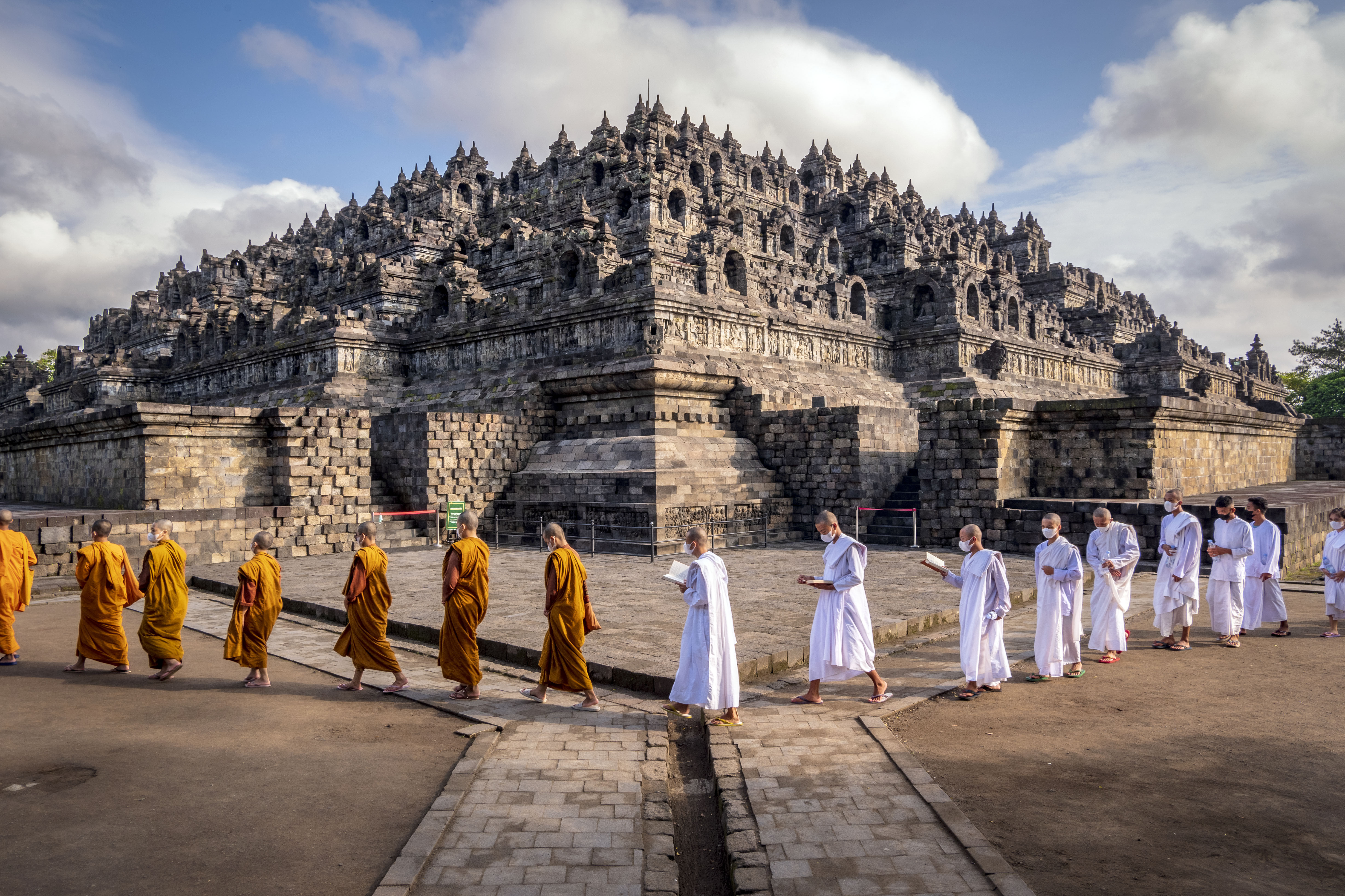 Borobudur, Java